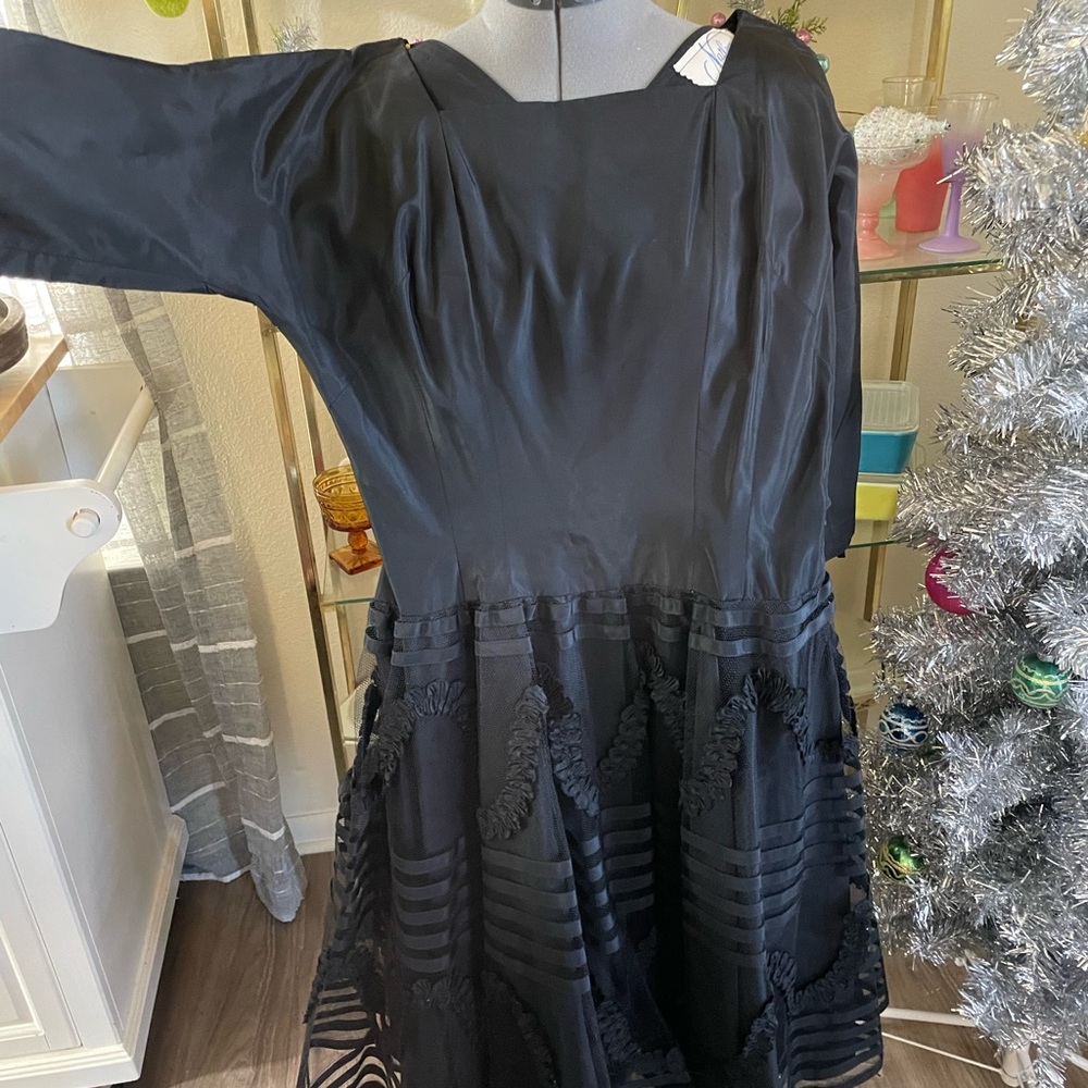 Vintage 1950s Natlynn Junior Formal Dress